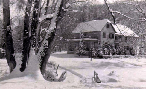 Planinarski dom na Jankovcu 1956.godine